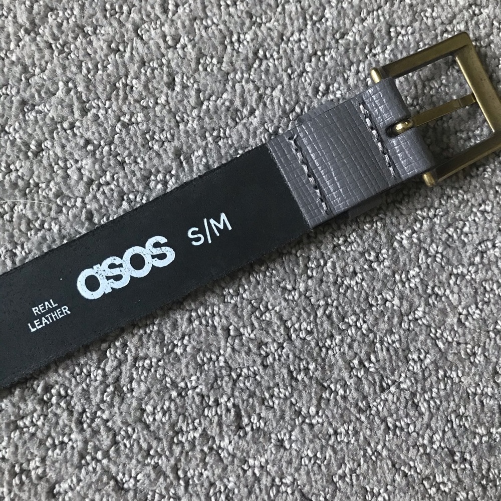 2 ASOS LEATHER BELT - Picture 4 of 7